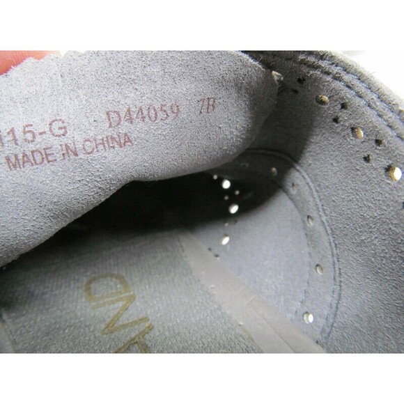 Cole Haan Grand Os Zerogrand Gray Perforated Oxfords Womens Size US 7 B - Picture 11 of 12
